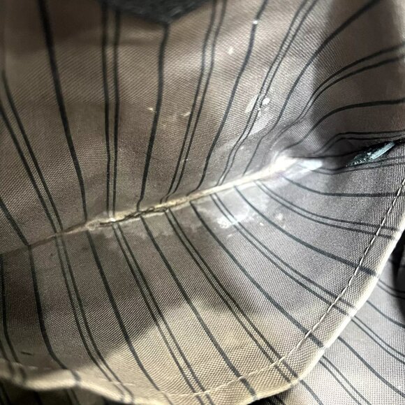 $2800 LOUIS VUITTON Black Monogram Empreinte Mazarine PM 2016 France AS IS - Picture 15 of 16